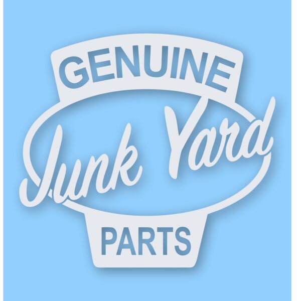 Genuine Junk Yard Parts - Vinyl Decal Sticker - CHOOSE Size & Color