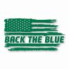 American Flag Back The Blue 1 - Vinyl Decal Sticker - CHOOSE Size & Color