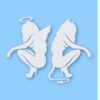 Kneeling Angel Devil Sexy Girls - Vinyl Decal Sticker - CHOOSE Size & Color