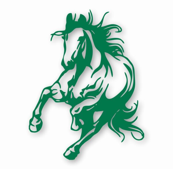 Horse Running Wild Horses Detailed - Vinyl Decal Sticker - CHOOSE Size & Color