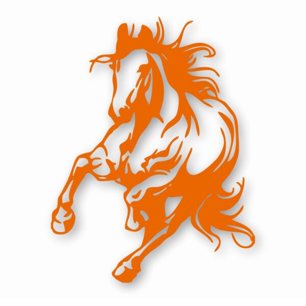 Horse Running Wild Horses Detailed - Vinyl Decal Sticker - CHOOSE Size & Color