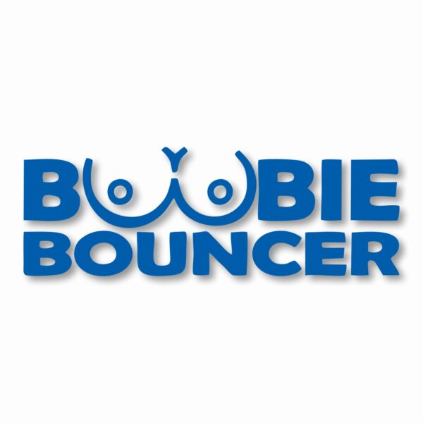 Boobie Bouncer Funny  - Vinyl Decal Sticker - CHOOSE Size & Color