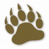 Tiger Paw Claw Wildcat - Vinyl Decal Sticker - CHOOSE Size & Color
