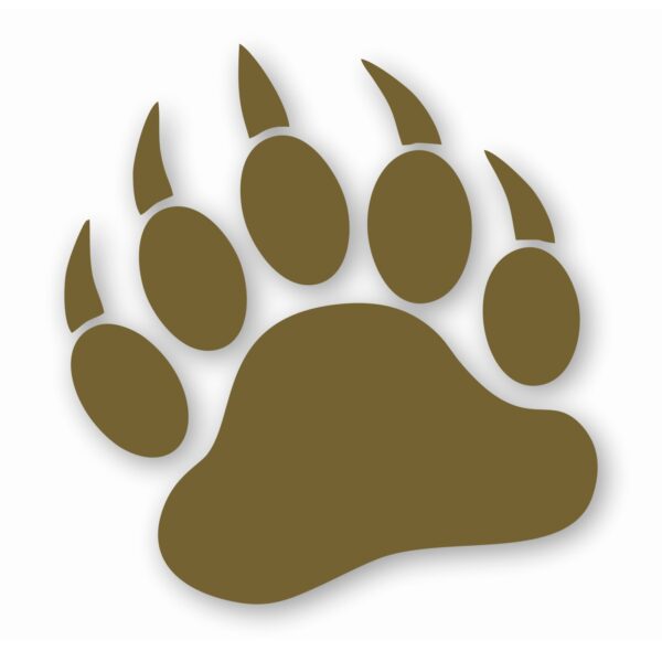 Tiger Paw Claw Wildcat - Vinyl Decal Sticker - CHOOSE Size & Color