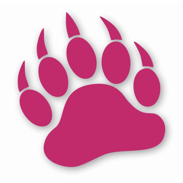 Tiger Paw Claw Wildcat - Vinyl Decal Sticker - CHOOSE Size & Color