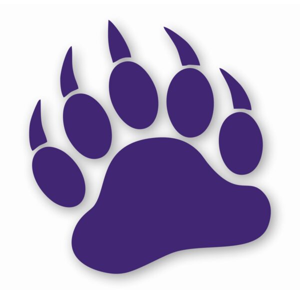Tiger Paw Claw Wildcat - Vinyl Decal Sticker - CHOOSE Size & Color