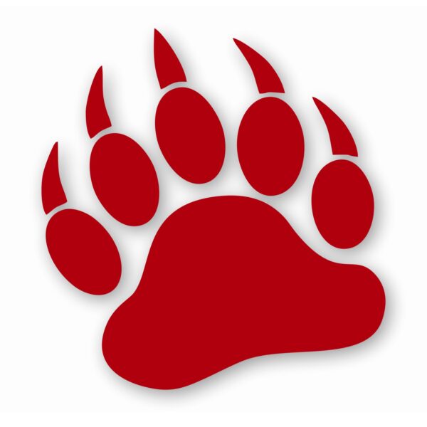 Tiger Paw Claw Wildcat - Vinyl Decal Sticker - CHOOSE Size & Color