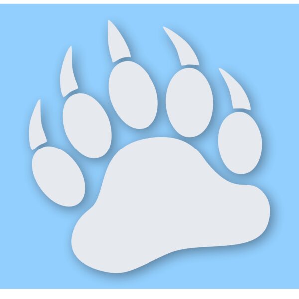 Tiger Paw Claw Wildcat - Vinyl Decal Sticker - CHOOSE Size & Color