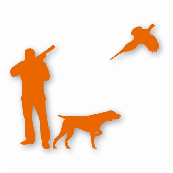 Hunting Bird Dog - Vinyl Decal Sticker - CHOOSE Size & Color
