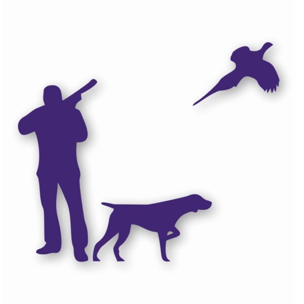 Hunting Bird Dog - Vinyl Decal Sticker - CHOOSE Size & Color