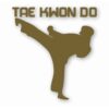 Tae Kwon Do Taekwondo Martial Arts - Vinyl Decal Sticker - CHOOSE Size & Color
