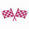 Checkered Racing Flag Finish Line - Vinyl Decal Sticker - CHOOSE Size & Color