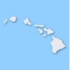 Hawaiian Islands Hawaii - Vinyl Decal Sticker - CHOOSE Size & Color