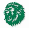 LION Silloutte Detailed Head - Vinyl Decal Sticker - CHOOSE Size & Color