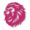 LION Silloutte Detailed Head - Vinyl Decal Sticker - CHOOSE Size & Color