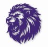 LION Silloutte Detailed Head - Vinyl Decal Sticker - CHOOSE Size & Color