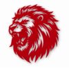 LION Silloutte Detailed Head - Vinyl Decal Sticker - CHOOSE Size & Color