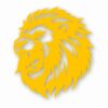 LION Silloutte Detailed Head - Vinyl Decal Sticker - CHOOSE Size & Color