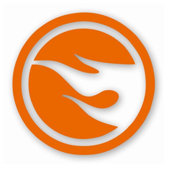 1143-Orange.jpg TH Treasure Hunt Logo Hotwheels Right- Vinyl Decal Sticker - CHOOSE Size & Color