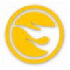 1143-Yellow.jpg TH Treasure Hunt Logo Hotwheels Right- Vinyl Decal Sticker - CHOOSE Size & Color