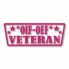 OIF-OEF VETERAN - Vinyl Decal Sticker - CHOOSE Size & Color