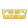OIF-OEF VETERAN - Vinyl Decal Sticker - CHOOSE Size & Color