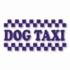 Dog Taxi - Vinyl Decal Sticker - CHOOSE Size & Color