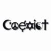 Coexist Peace - Vinyl Decal Sticker - CHOOSE Size & Color