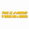 This Hybrid Burns Gas & Rubber - Vinyl Decal Sticker - CHOOSE Size & Color