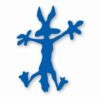 Wile E Coyote Hitting Wall Splat - Vinyl Decal Sticker - CHOOSE Size & Color