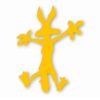 Wile E Coyote Hitting Wall Splat - Vinyl Decal Sticker - CHOOSE Size & Color