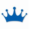 Crown Queen King Royal Prince - Vinyl Decal Sticker - CHOOSE Size & Color