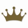 Crown Queen King Royal Prince - Vinyl Decal Sticker - CHOOSE Size & Color