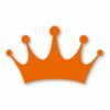 Crown Queen King Royal Prince - Vinyl Decal Sticker - CHOOSE Size & Color
