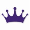 Crown Queen King Royal Prince - Vinyl Decal Sticker - CHOOSE Size & Color