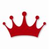Crown Queen King Royal Prince - Vinyl Decal Sticker - CHOOSE Size & Color