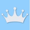 Crown Queen King Royal Prince - Vinyl Decal Sticker - CHOOSE Size & Color