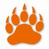 Bear Paw Claw Print - Vinyl Decal Sticker - CHOOSE Size & Color