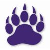 Bear Paw Claw Print - Vinyl Decal Sticker - CHOOSE Size & Color