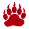 Bear Paw Claw Print - Vinyl Decal Sticker - CHOOSE Size & Color