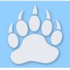 Bear Paw Claw Print - Vinyl Decal Sticker - CHOOSE Size & Color