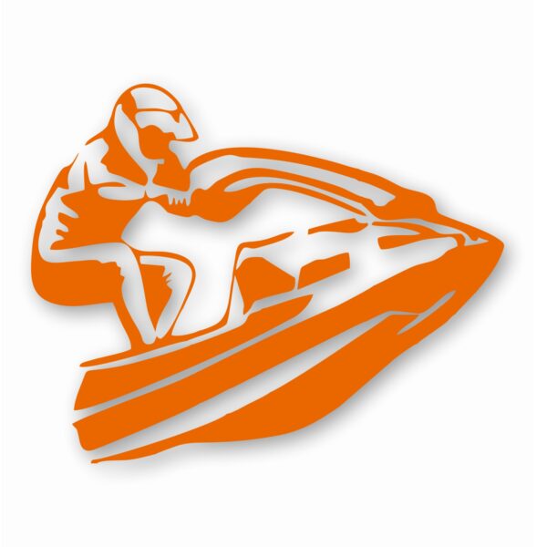 JET SKI JETSKI RACING GRAPHIC - Vinyl Decal Sticker - CHOOSE Size & Color