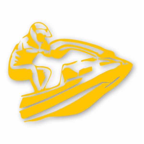 JET SKI JETSKI RACING GRAPHIC - Vinyl Decal Sticker - CHOOSE Size & Color