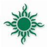 Tribal Sun Fire Flame - Vinyl Decal Sticker - CHOOSE Size & Color