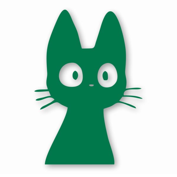Cat Looking Peeking Cute - Vinyl Decal Sticker - CHOOSE Size & Color