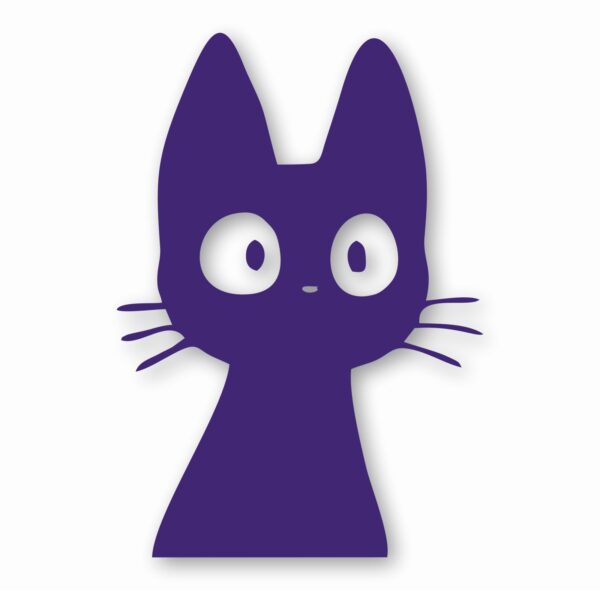 Cat Looking Peeking Cute - Vinyl Decal Sticker - CHOOSE Size & Color