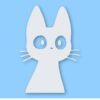 Cat Looking Peeking Cute - Vinyl Decal Sticker - CHOOSE Size & Color