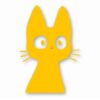 Cat Looking Peeking Cute - Vinyl Decal Sticker - CHOOSE Size & Color