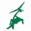 Wind Turbine Thick Stripper - Vinyl Decal Sticker - CHOOSE Size & Color