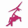 Wind Turbine Thick Stripper - Vinyl Decal Sticker - CHOOSE Size & Color